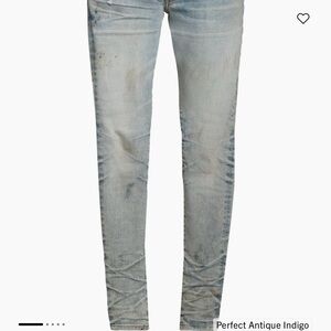 AMIRI Perfect Antique Indigo Skinny Jeans